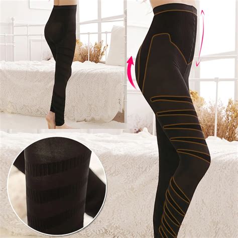 Sculpting Sleep Leg Shaper Pants Legging High Waist Women Body Shaper