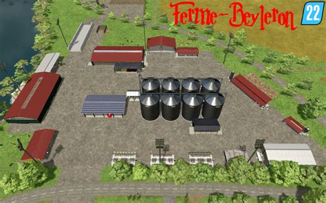 Ferme Beyleron Karte V1 0 0 0 Fs25 Mod Fs22 Mod