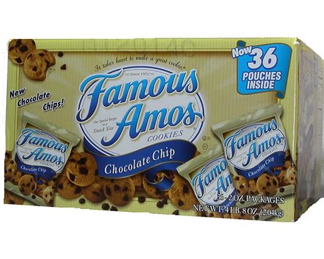 Famous Amos Chocolate Chip Cookies 2oz Pkgs 42ct 2950usd Spice Place