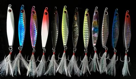 SEALURER Saltwater Metal Minnow Fishing Lures Set 70mm 21g Laser Body