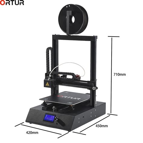 Polylactic Acid PLA Black Shristi 3D MINI FDM 3D Printer 55 OFF