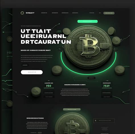 Crypto Wallet Landing Page Website Design Behance