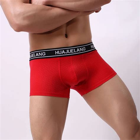 Underwear Men Boxer Shorts Breathable Panties Male Trunks Lingerie Male