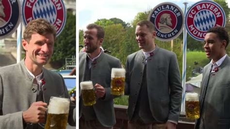 FC Bayern s Oktoberfest visit De Ligt Nagelsmann and Müller appear in