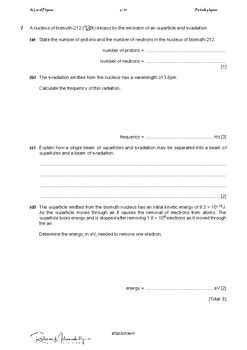 A Level Physics Particle Physics 2016 2020 All Variants By Rid Wan