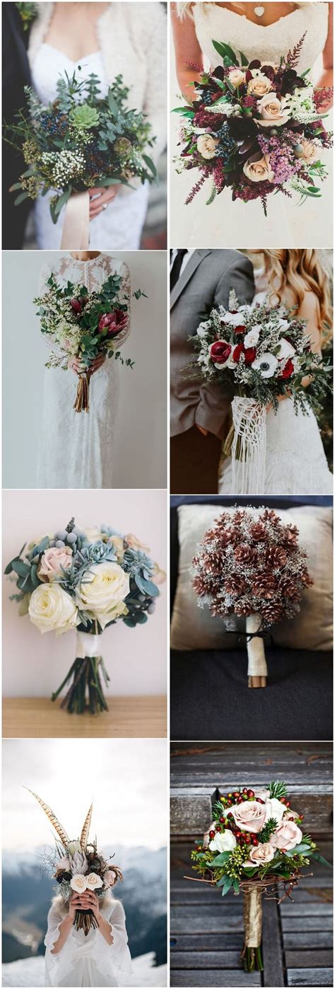 Wedding Ideas Bouquet Smoking Hot Winter Wedding Bouquets You