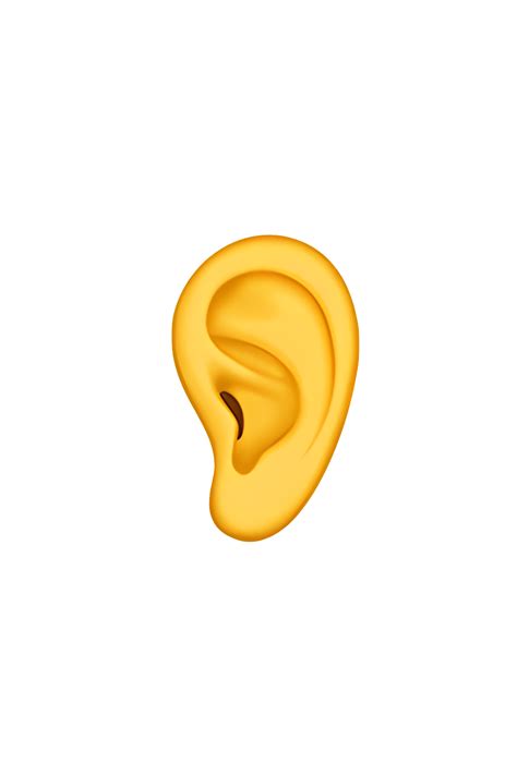 👂 Ear Emoji in 2024 | Emoji, Colors for skin tone, Ear