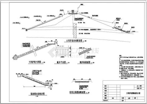 湖南 小二型水库除险加固工程cad施工图溢洪道 低涵 泄洪渠水利枢纽土木在线