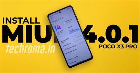 How To Install Official Miui Update On Poco X Pro Step By Step