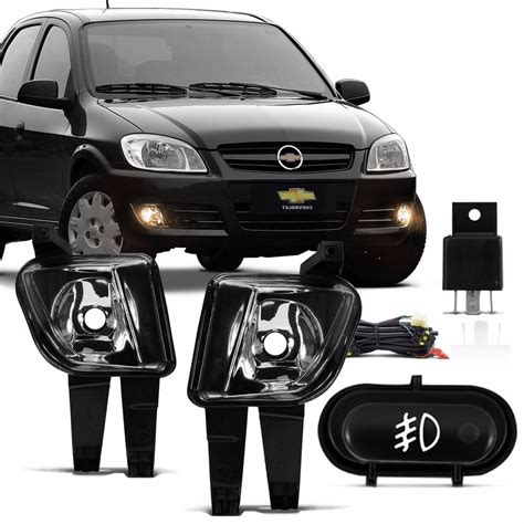 Kit Farol De Milha Celta Prisma 2007 2008 2009 2010 Auxiliar R 127