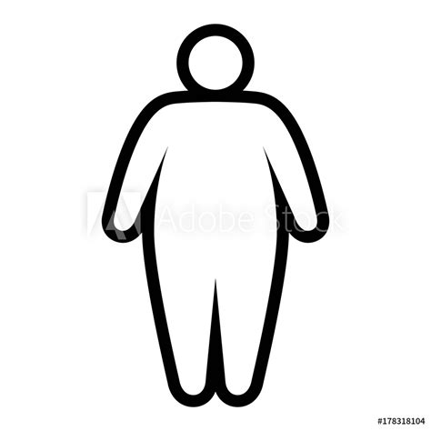 Fat Person Drawing Free Download On Clipartmag