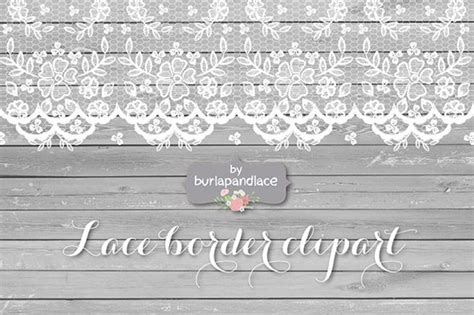 Lace border rustic, Wedding invitation border, frame, lace clipart ...