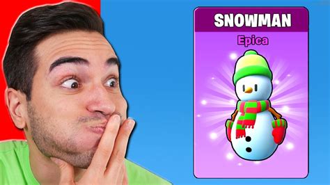 TROVO LA NUOVA SKIN DEL PUPAZZO DI NEVE DI STUMBLE GUYS YouTube