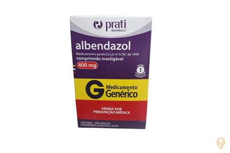 Bula Do Albendazol Mg Comprimido Mastig Vel Prati Donaduzzi