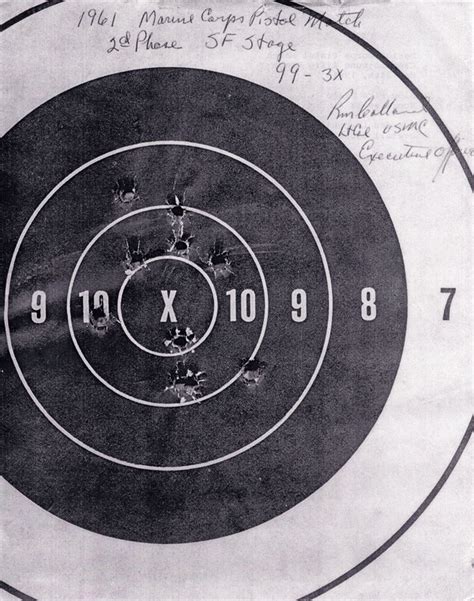 1961 All Marine Corps Division Rifle And Pistol Matches