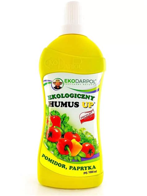 Humus Up 1l do Pomidorów Papryki Naturalny Nawóz nawóz użyźniacz gleby