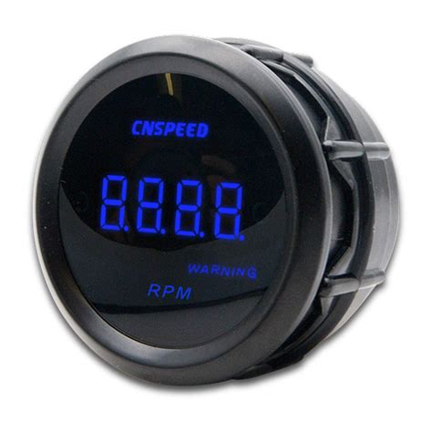 MASO Digital Tacho Gauge High Accuracy Tachometer LED Gauge For Car