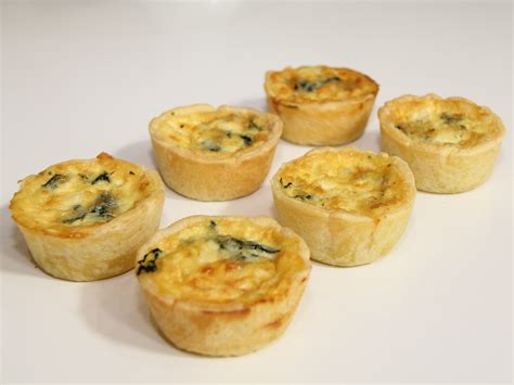 Spinach Feta Mini Quiche Yianni Fine Food