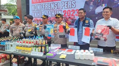 Angka Kriminalitas Di Trenggalek Pada 2023 Meningkat 63 Persen