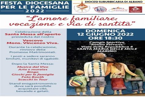 Festa Diocesana Per Le Famiglie Comune Di Marino