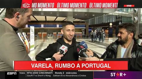 Alan Varela Viajó A Portugal Para Sumarse A Porto Espn