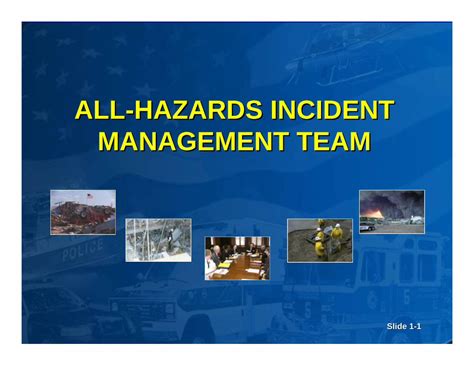 Pdf All Hazards Incident Management Team Us Pdf File