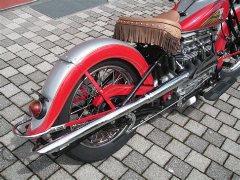 Restored Indian Four - 1938 Photographs at Classic Bikes Restored ...