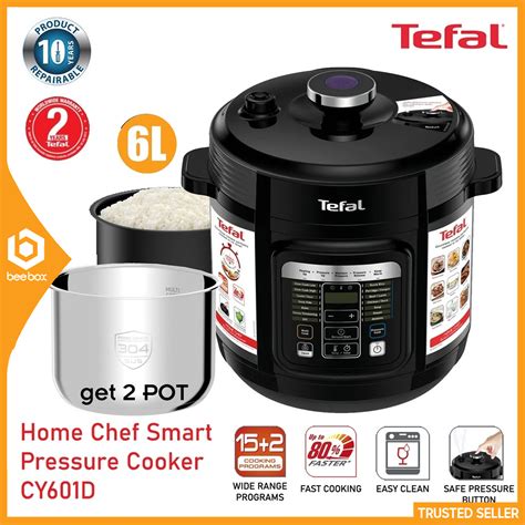 Tefal Cy D Pressure Cooker Home Chef Smart Multicooker L Fast