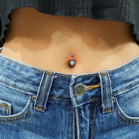 Healing Stages Of A Belly Button Piercing