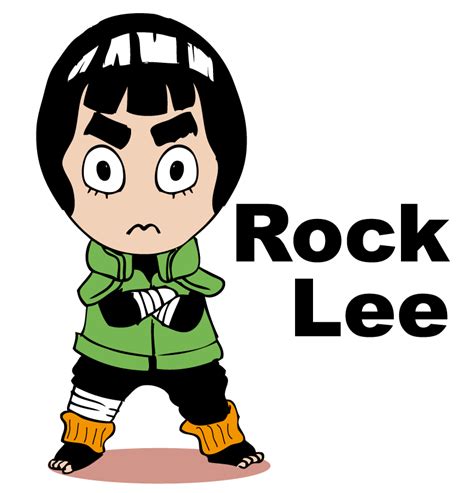 Rock Lee Chibi By Marvsamune On Deviantart