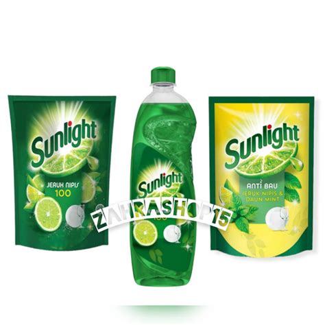 Jual Sunlight Lime 755 Ml Botol 750 Ml Shopee Indonesia