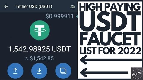 Highest Paying USDT Faucet List For 2022 Earn FREE USDT Every Week