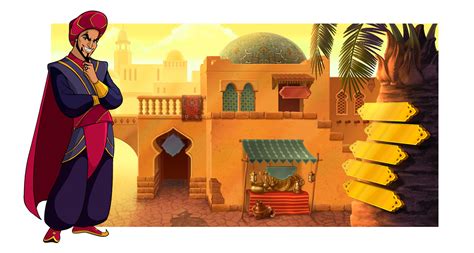Aladdin's Gold Casino on Behance