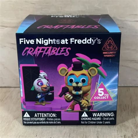 Five Nights At Freddys Fnaf Security Breach Craftables New And Factory