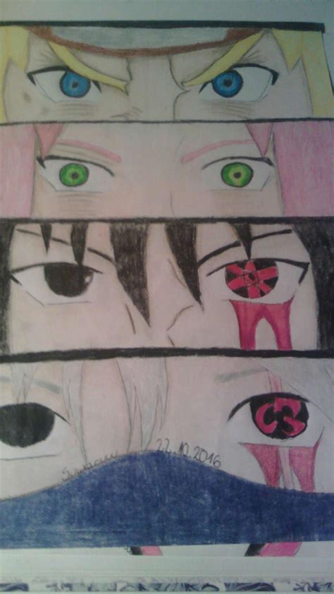 Team 7 Eyes By Suwaruuu On Deviantart