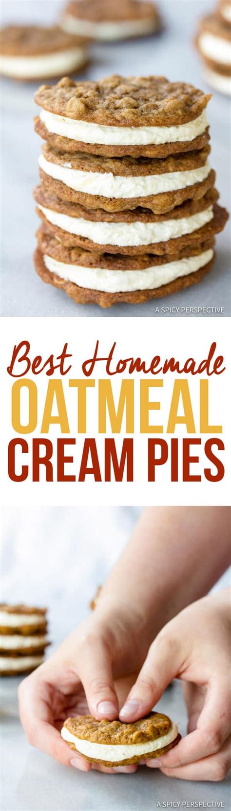 Homemade Oatmeal Cream Pies A Spicy Perspective