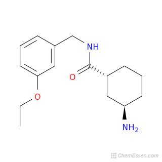 3 Amino N 3 Ethoxyphenyl Methyl Cyclohexane 1 Carboxamide Formula