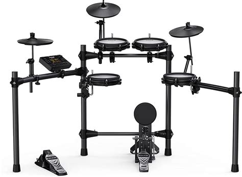 Nux Model Dm All Mesh Head Digital Electronic Drum Set Piece Kit