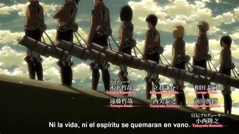 Shingeki No Kyojin S2 Opening 1sub Español Youtube