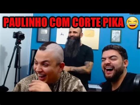 PAULINHO O LOKO NOVO CORTE DE CABELO PIKA YouTube