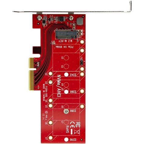 Tarjeta Controladora Pci Express X A Nvme M Pcie Ssd De Startech