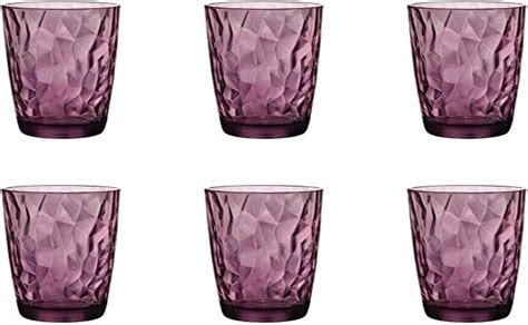 Bormioli Rocco Diamond Juego De Vasos De Vidrio Highball