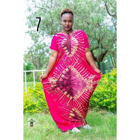 African Tie Dye Caftan Tie Dye Long One Size Dress Long Womens Etsy