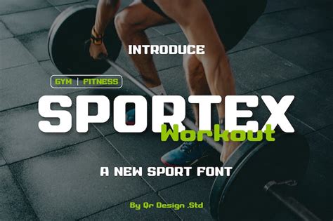 Sportex Workout Font Dfonts