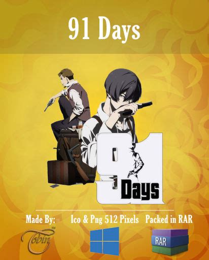 91 Days Anime Icon Folder By Tobinami On DeviantArt