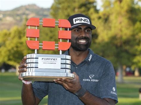 Theegala Wins Fortinet Championship For St Pga Tour Victory