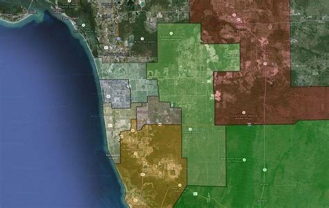 Collier County Public Schools Naples High School District Map Collier High School District Map