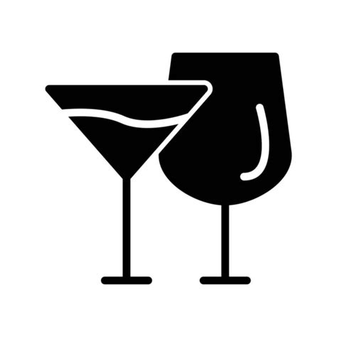 14,359,946 Cocktail silhouette Vector Images | Depositphotos