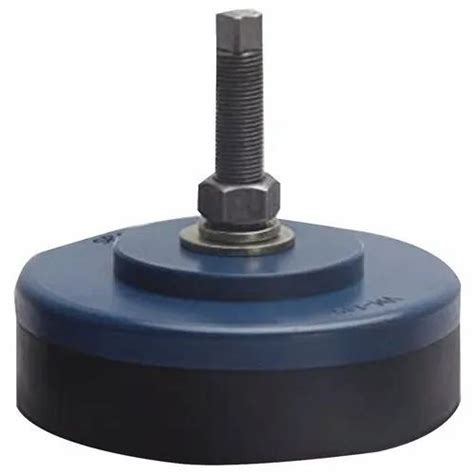 Mild Steel And Rubber Black Anti Vibration Mounts For Industrial Size