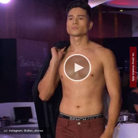 Watch Marco Gumabao Strips Half Naked For Bench S Th Anniversary